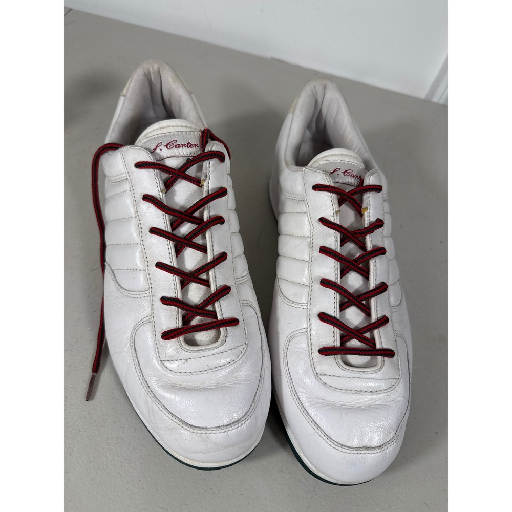 VINTAGE 2003 Reebok S Carter Jay Z Collection White Leather Sneakers men Sz 11.5